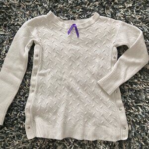 Seraphine Maternity and Nursing Cable Knit Sweater - XS FIT but tag says S.